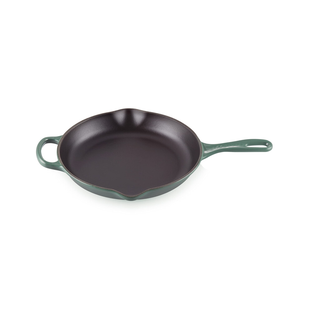 Le Creuset Enameled Cast Iron Signature Iron Handle Skillet  10.25"""" (1-3/4 qt.)  Artichaut