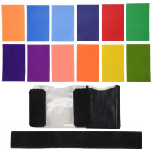 12 Kleuren/Set Flash Speedlite Kleurfilters Kaarten voor / Camera Fotografische Gels Filter Speedlight