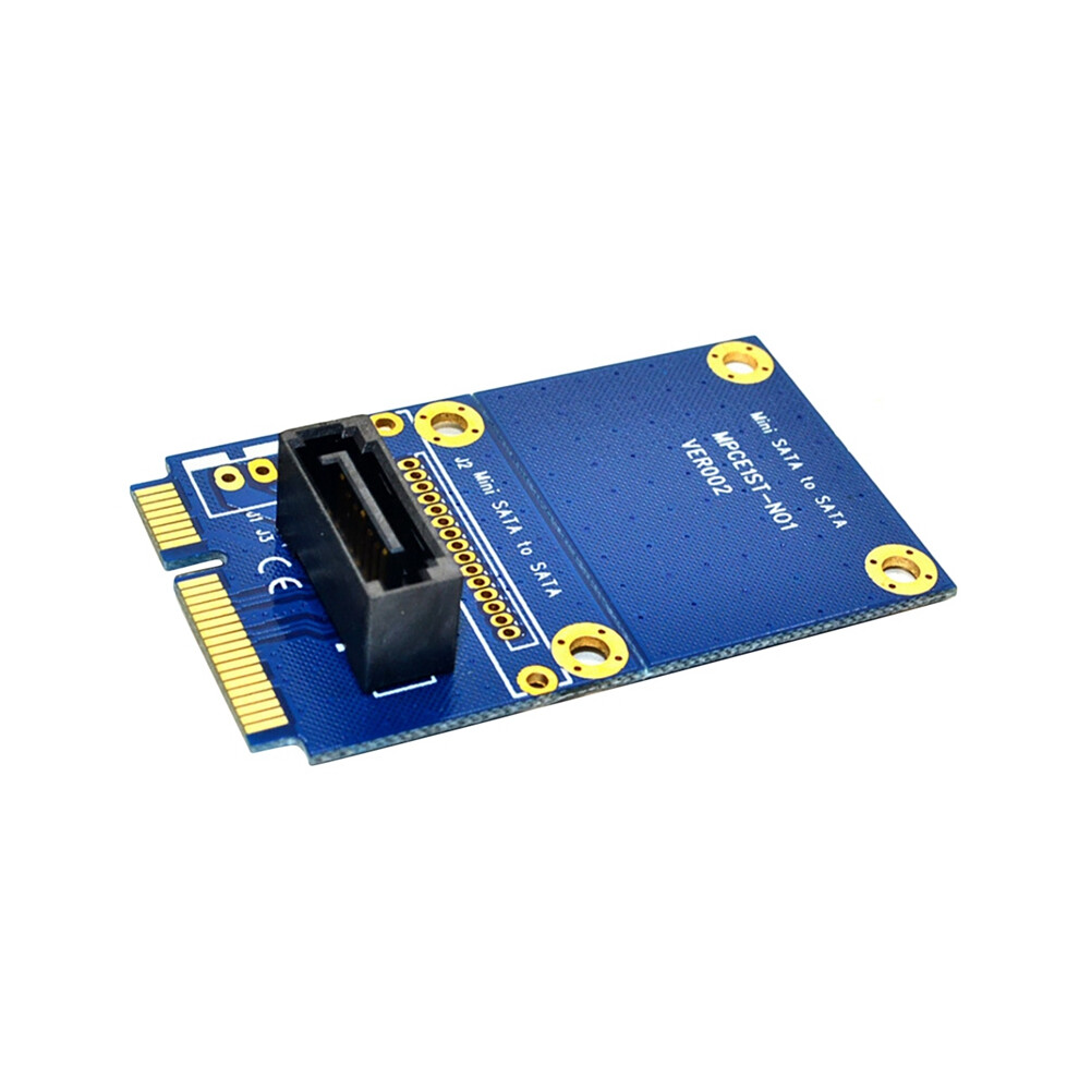 Msata To Sata Adapter Card Mini 7Pin Pcie 4851369269296