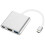 Adattatore USB C, compatibile con USB 3.0 e convertitore di porta 2