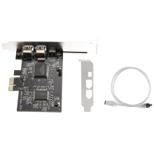 PCI-E PCI Express FireWire Karte, IEEE 1394 Controller Karte mit Firewire Kabel, für Video, Audio üBertragung Usw.