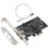 Κάρτα PCI-E PCI Express FireWire, με καλώδιο Firewire, για βίντεο κ.λπ 4