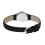 Timex Timex Women's Easy Reader 25mm Watch - Silver-Tone Case White Dial with Black Leather Strap 4