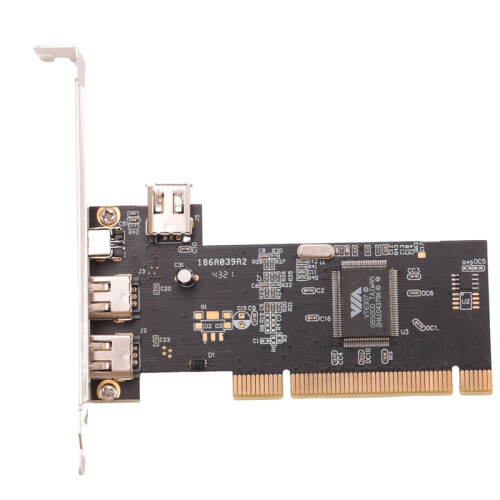 Προσαρμογέας PCI κάρτας Firewire 3 θυρών IEEE 1394 2