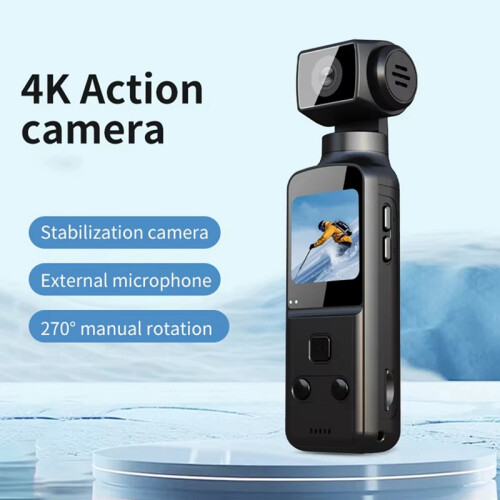 4K Pocket Digital Camera 1.33In Screen Portable Sport Motion 2