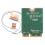 Wifi Card Ax201 Ngw with Antenna 6 3000Mbps M.2 Adapter 2