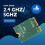 Wifi Card Ax201 Ngw with Antenna 6 3000Mbps M.2 Adapter 9