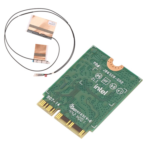 Wifi Card Ax201 Ngw with Antenna 6 3000Mbps M.2 Adapter 2