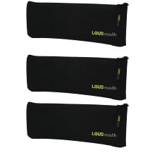 LOUDMOUTH LANG lynl?s pose til store tr?dl?se mikrofoner mic taske 12,5 """" x 4 """" (3 pack)