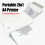 Portable Mini A4 Printer No Ink Printing Thermal Black 4