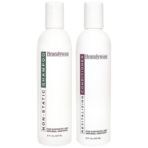 Brandywine Non Static Shampoo & Revitalizing Conditioner 8 Ounce.  Value Pack Bundle 2 items