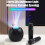 Microfono wireless Altoparlante Bluetooth Portatile Luce ambientale colorata 3