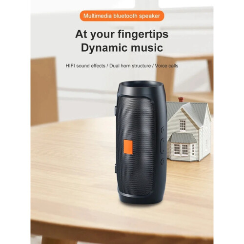 Bluetooth Speaker Dual Stereo Outdoor Tf Usb Playback Fm 2
