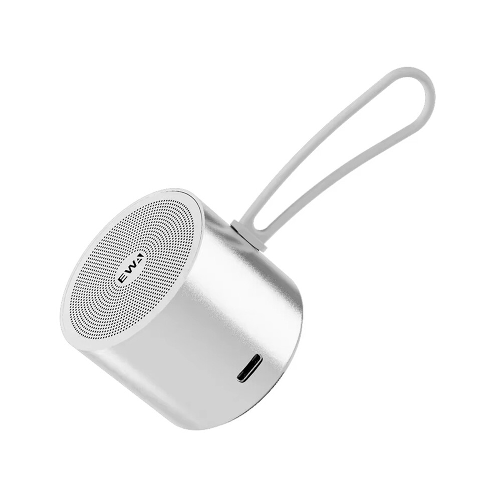 A127 Mini Bluetooth Speaker Wireless Stereo Music Player Silver 4851369275853