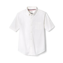 French Toast Jungen Kurzarm Oxford Kleid (Standard & Husky) Button-Down-Hemd Wei 8 US