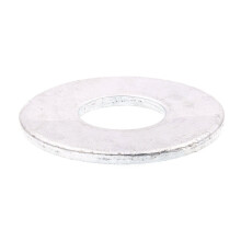 Prime-Line 9080495 Flache Unterlegscheiben, USS, 1 Zoll x 2-1/2 Zoll OD, heiß verzinkter Stahl (5er Pack)