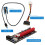 Mini PCIe to PCI Express 16X Riser for Laptop External image Card 6