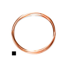 20 Gauge 99,9 % ren kobbertr?d (firkantet) Dead Soft CDA #110 Lavet i USA - 50FT af CRAFT WIRE