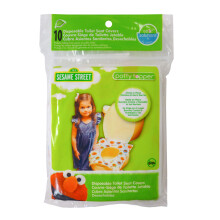Sesame Street Potty Topper kertakäyttöiset stick-in-Place wc-istuimen päälliset 10 kpl (1 kpl)