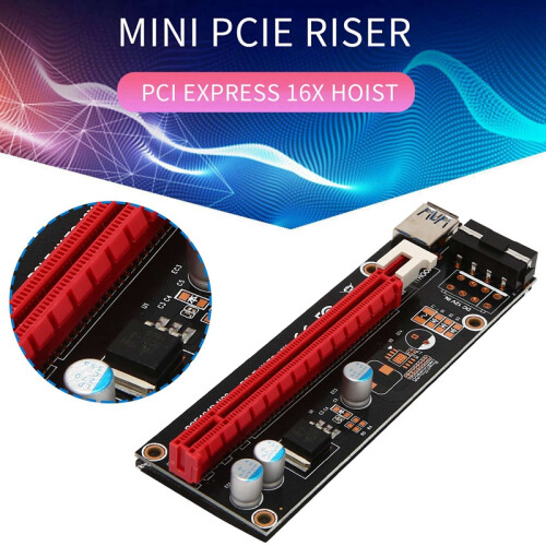 Mini PCIe to PCI Express 16X Riser for Laptop External image Card 2