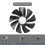 Ανεμιστήρας ψύξης 95mm CF1015H12D DC12V για Sapphire NITRO RX480 8