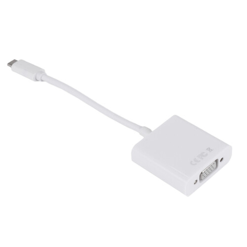 Adaptador USB C para VGA, tipo adaptador compatível com Pro 1