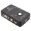 Comutador USB KVM com 2 portas VGA SVGA Box 2.0 Mouse e teclado 5