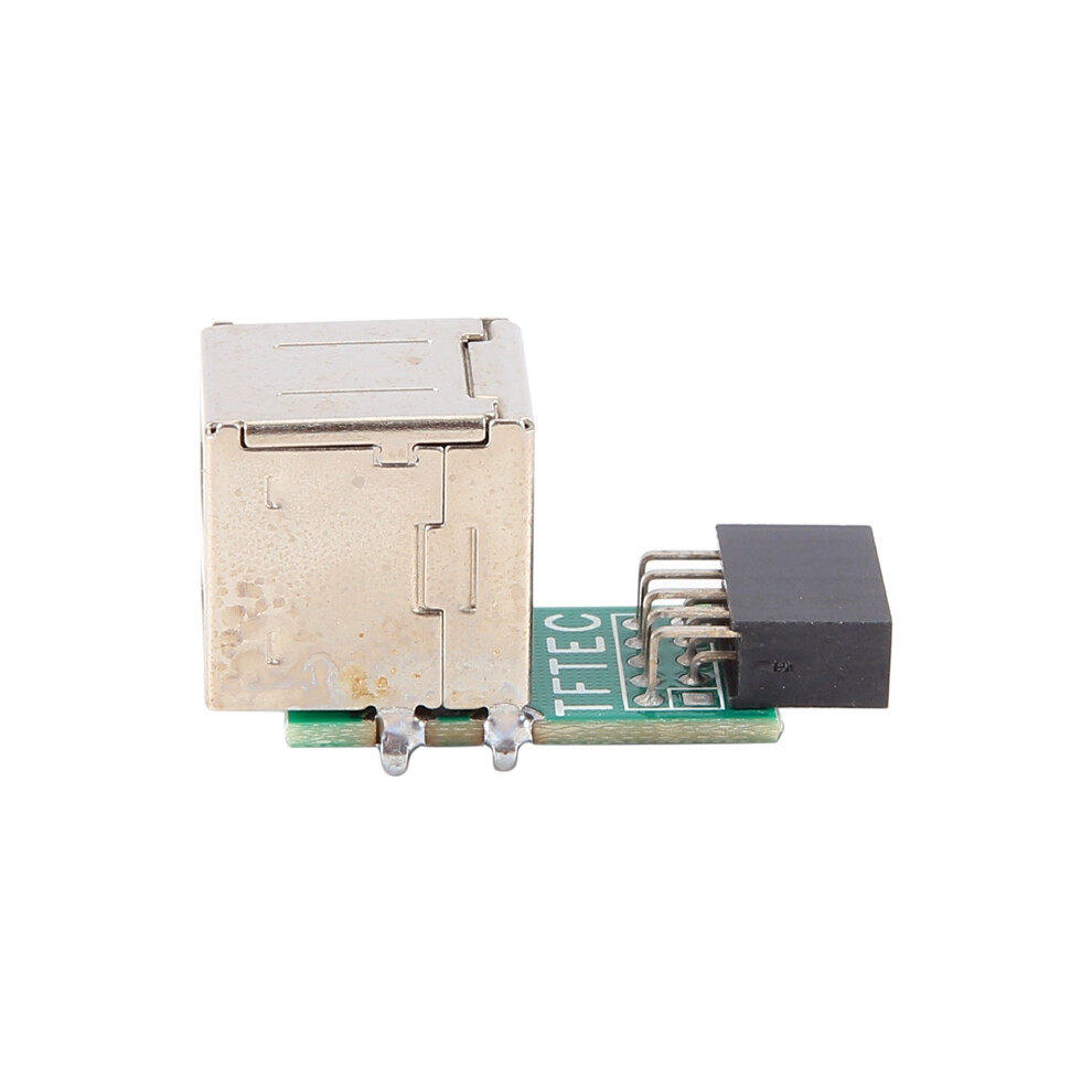 9-Pin Motherboard To 2 Ports Usb 2.0 A Female Internal Header Adapter 4851369277116