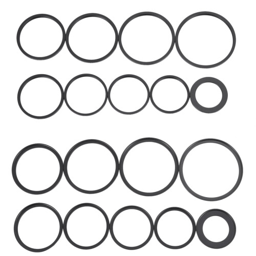 18Pcs Lens Filter Ring Adapter Down 37-82mm For Camera