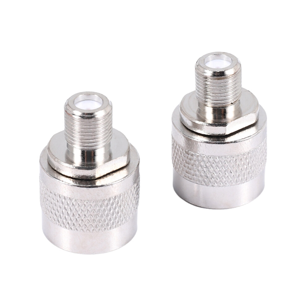N Type male plug to F female RF coaxial adapter connector,silver-image-OPC-PGB92PX-NEW