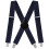 Fasker Mens SUPENDRES X-Back 2 """" Regulowane solidne proste klipser 2