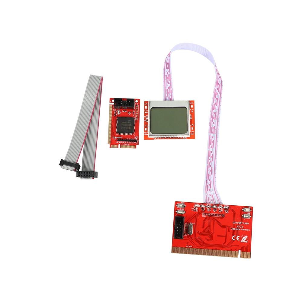 Analizador De Placa Base Para Pc Con Pantalla Lcd Y Comprobador De DiagnóStico-image