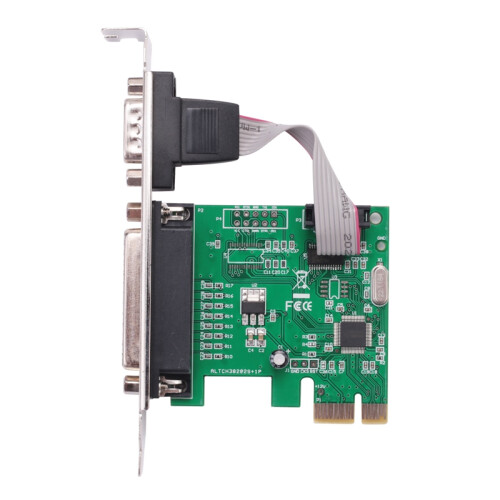 RS232 -232 Serial Port COM & DB25 Printer Parallel 2