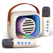 YF93 Microfone de Alto-Falante Bluetooth Integrado TransmissÃo Ao Ar Livre Músicas DomÃsticas K com 2 Microfones A