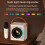 Mini Karaoke Machine Set Bluetooth Speaker Kleurrijke Licht Surround B 5