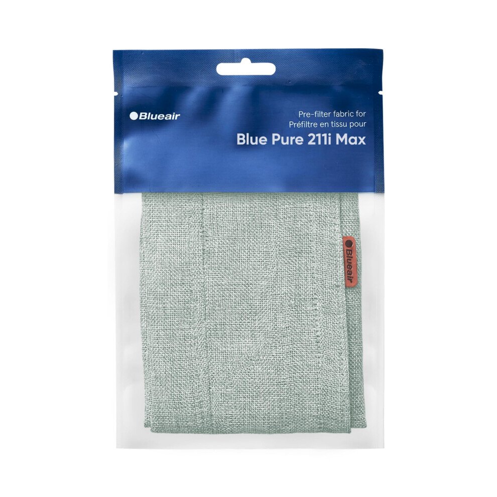 Blueair Pre-Filtro Originale Blue Pure 211I Max Purificatore D'aria, Tessuto Lavabile, Verde Muschio-image