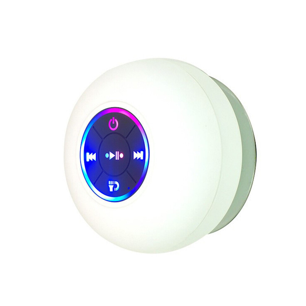 Portable Waterproof Bluetooth Shower Speaker With Suction Cup 4851369280932