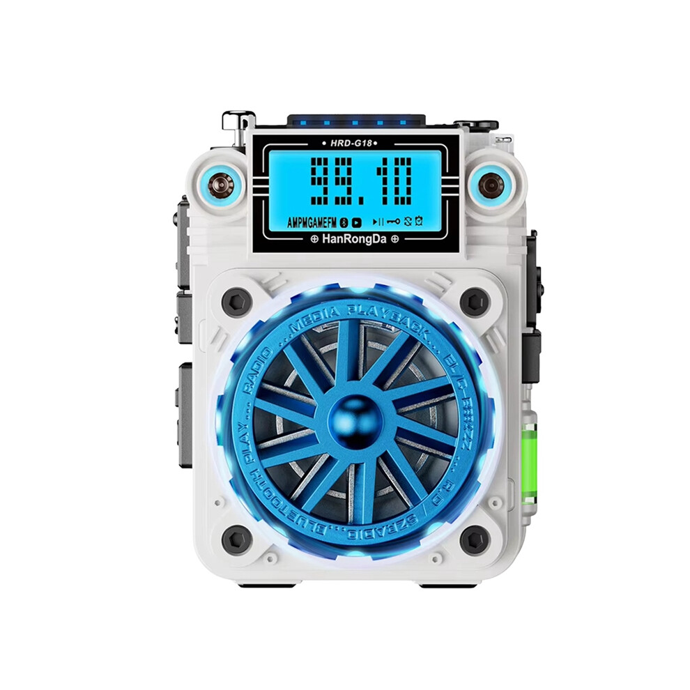 Speaker Bluetooth 5.2 With Color Lights 4851369278946