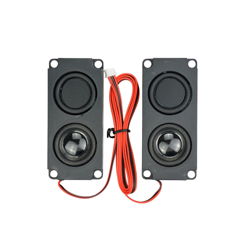 2Pcs Compact Square Speakers Sound System 45100 Speaker For Home 4851369278670