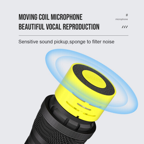 GM1.1 MicrofoonHandheld Karaoke Microfoon Roze EU-stekker 2