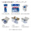 KOKUYO Dotliner Refill  Dotliner Tape Runner Refill  Permanent Adhesive  Japan Import (3  Blue) 5