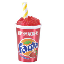 Lip Smacker Coca Cola Collection Lippenbalsam f r Kinder - Erdbeer-Fanta-Erdbeer-Getr nkebecher
