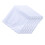 Lenos MemoryHanky ????Bulk Pack Lenos de algodo recortados Toalha quadrada de bolso branca 11 polegadas 1
