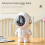 Astronaut Clock Desktop Decoration Kids Gift 2