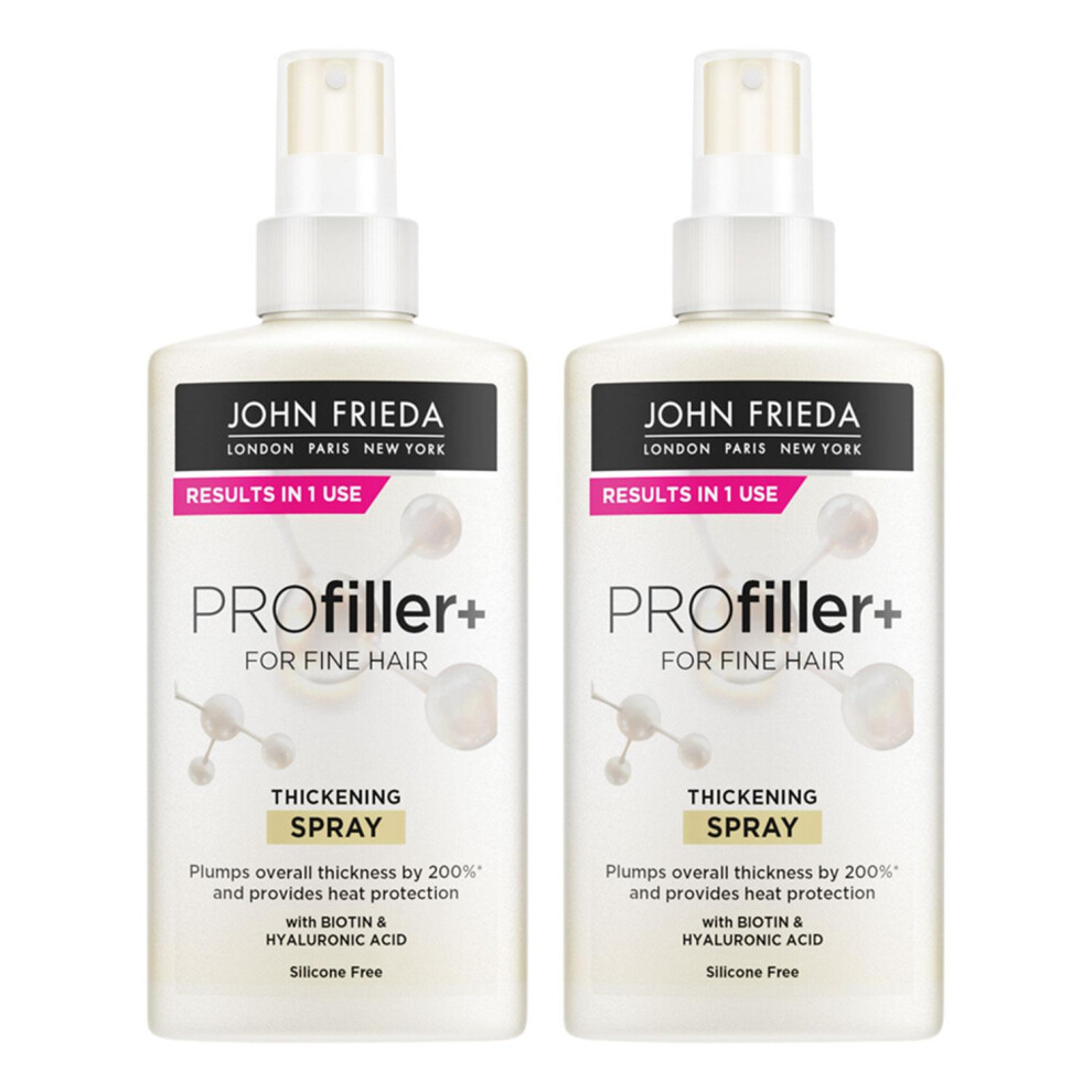 John Frieda Profiller+ Spray 150ml, 2 Pack