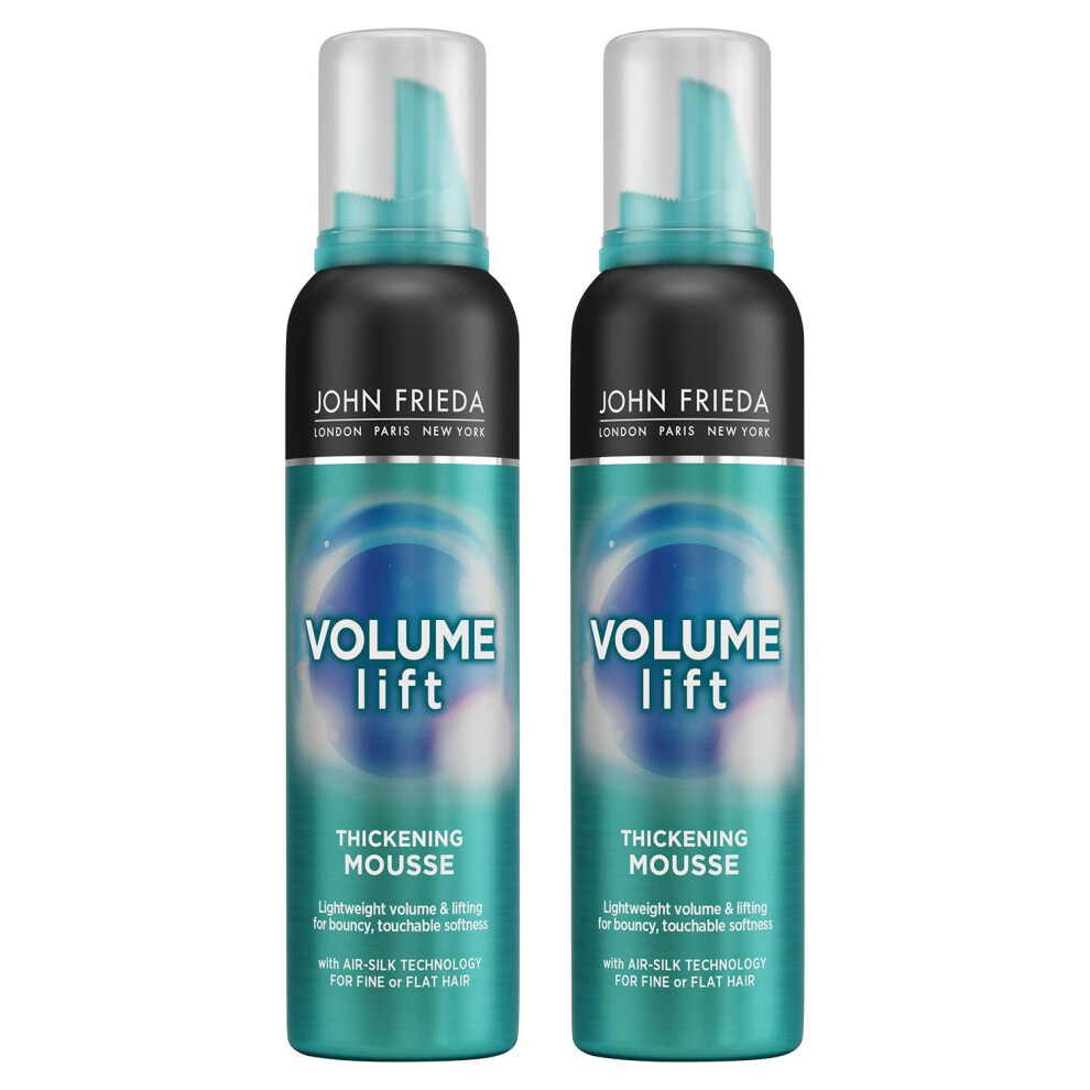 John Frieda Volume Lift Mousse Luxurious Perfectly Full for Fine Hair, 200ml