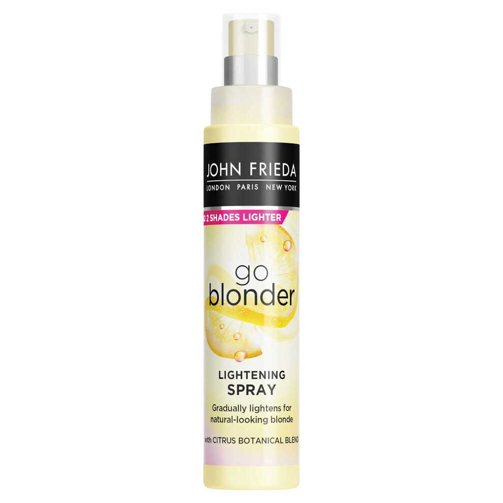 John Frieda Go Blonder Lightening Spray for Healthier-Looking Hair, 100ml