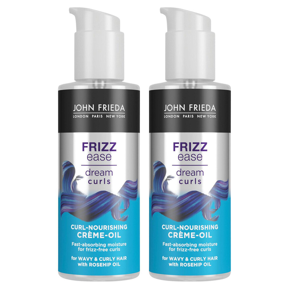 John Frieda Dream Curls Defining Crème with Long-Lasting Softness, 150ml