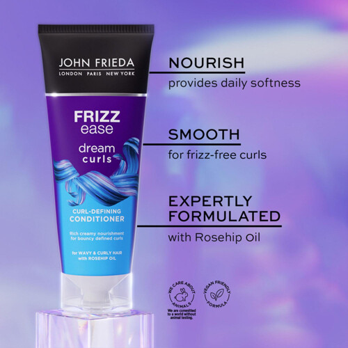 John Frieda John Frieda Curl Hydration Bundle Shampoo, Conditioner 250ml with Crème, 150ml 1