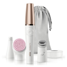 Depiladora facial sem fio Braun FaceSpa Pro 912 - Branco/Bronze